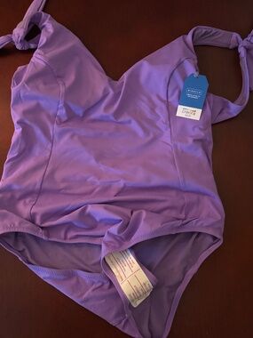 Purple one piece